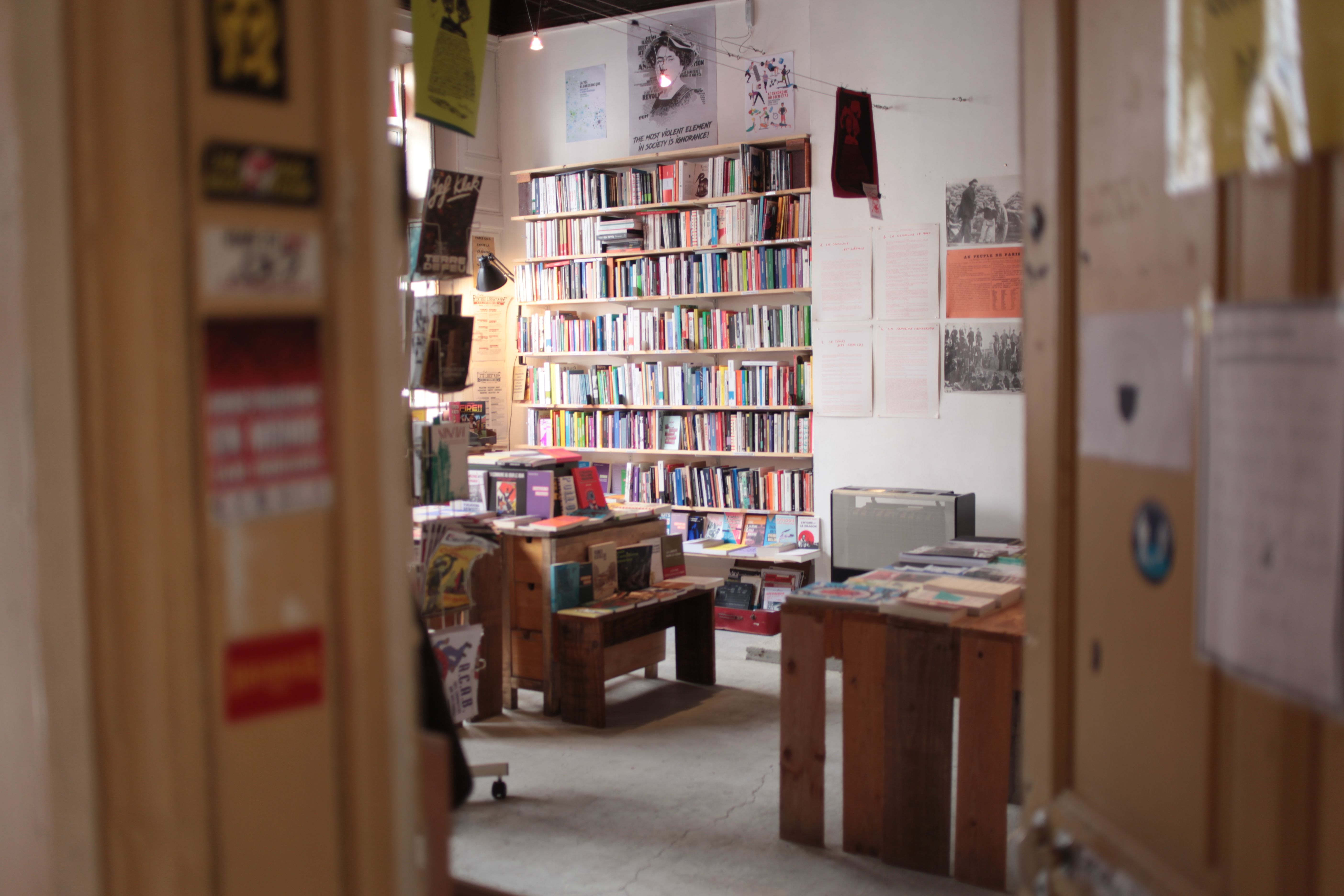 librairie bibliothèque Quartier Libre (crédit photo Lucile Nabonnand)